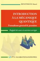 INTRODUTION A LA MECANIQUE QUANTIQUE vignette