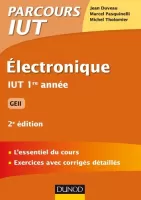 ELECTRONIQUE IUT 1re ANNEE vignette